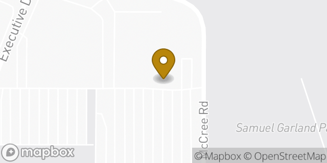Map showing the location of Sam's Club in Dallas, TX 75238