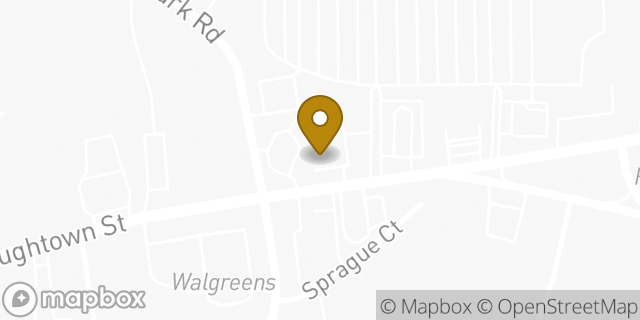 Map showing the location of AutoZone in Winston-Salem, NC 27107
