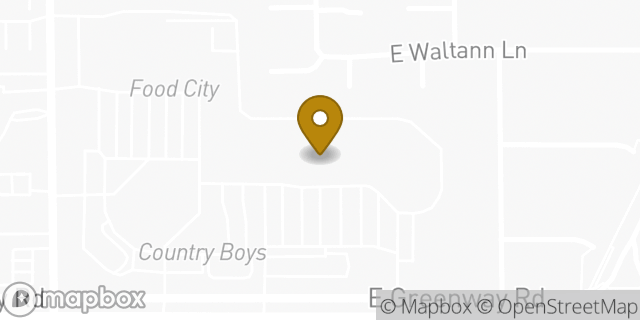 Map showing the location of Amazon Locker - Walters in Phoenix, AZ 85032