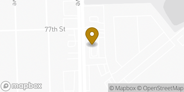 Map showing the location of McDonald's in Bridgeview, IL 60455