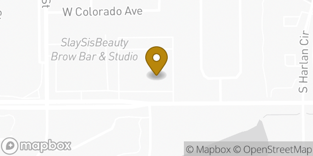 Map showing the location of The Church of Jesus Christ of Latter-day Saints in Lakewood, CO 80232
