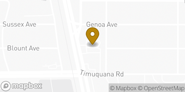 Map showing the location of McDonald's in Jacksonville, FL 32210