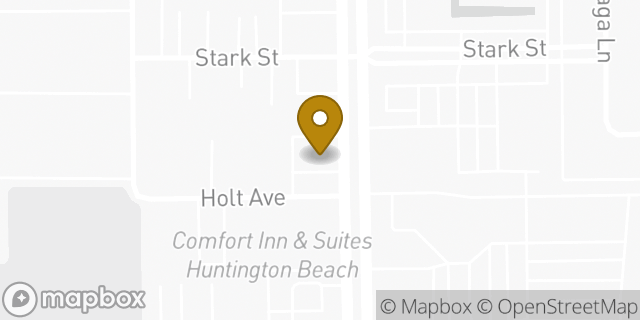 Map showing the location of Chipotle Mexican Grill in Huntington Beach, CA 92647