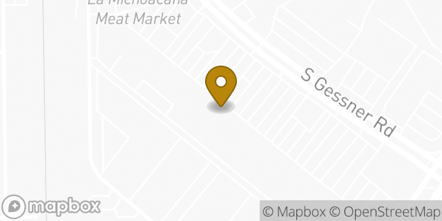 Map showing the location of Amazon Locker - Ntlenyana in Houston, TX 77036