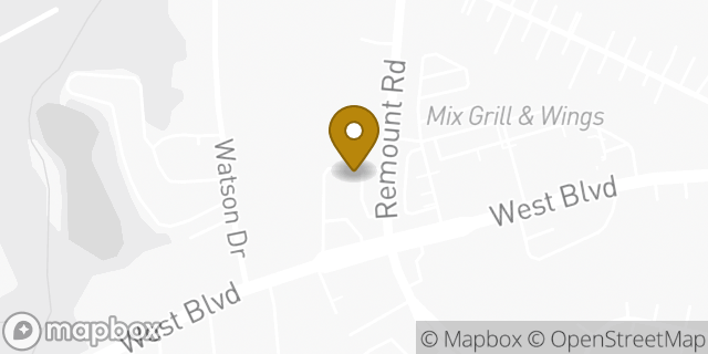 Map showing the location of Amazon Locker - Geode in Charlotte, NC 28208