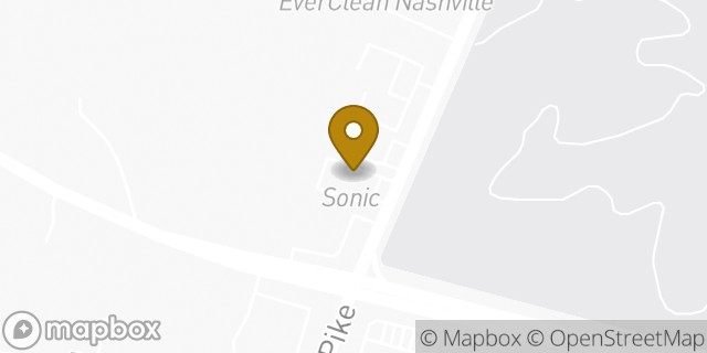 Map showing the location of Sonic Drive In in Nashville, TN 37207