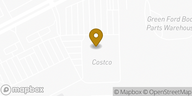 Map showing the location of Costco in Greensboro, NC 27407