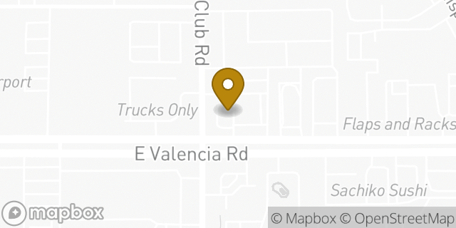 Map showing the location of McDonald's in Tucson, AZ 85706
