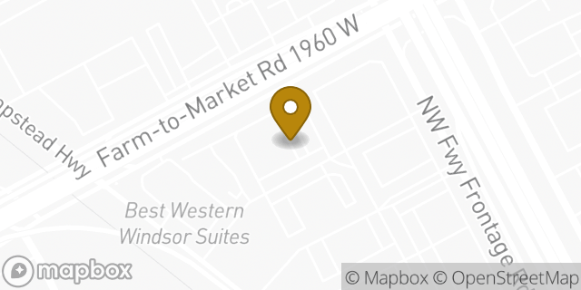 Map showing the location of Texas Roadhouse in Houston, TX 77065