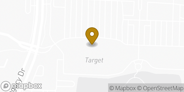 Map showing the location of Target Grocery in Frisco, TX 75033