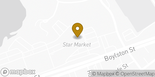 Map showing the location of Starbucks in Chestnut Hill, MA 02467