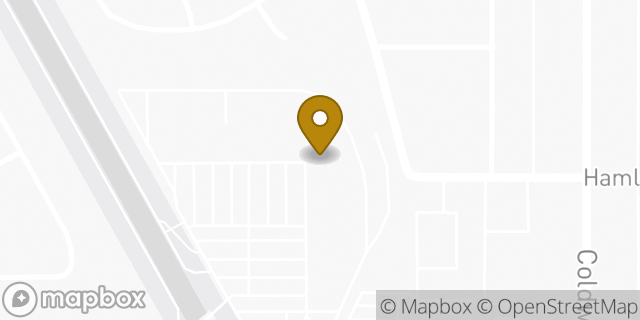 Map showing the location of The UPS Store in North Hollywood, CA 91606