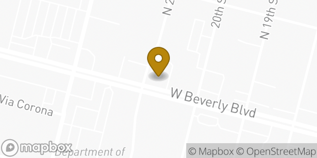 Map showing the location of McDonald's in Montebello, CA 90640
