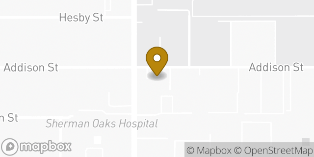 Map showing the location of Subway in Sherman Oaks, CA 91403