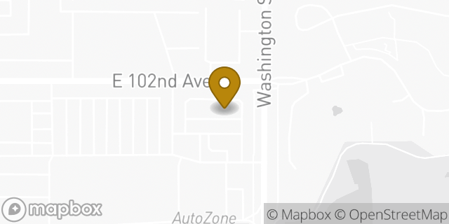 Map showing the location of McDonald's in Thornton, CO 80229