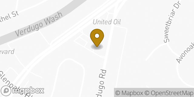 Map showing the location of Subway in Glendale, CA 91206
