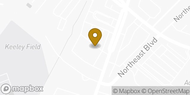 Map showing the location of Amazon Locker - Hoda in Philadelphia, PA 19115
