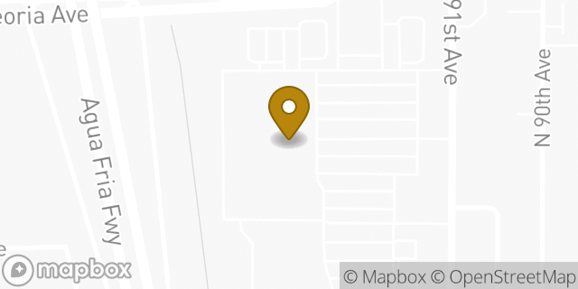 Map showing the location of The Home Depot in Peoria, AZ 85345
