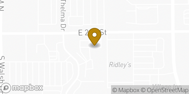 Map showing the location of The UPS Store in Casper, WY 82609