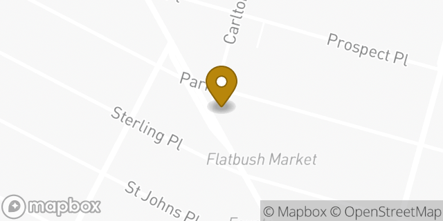 Map showing the location of Chipotle Mexican Grill in Brooklyn, NY 11238