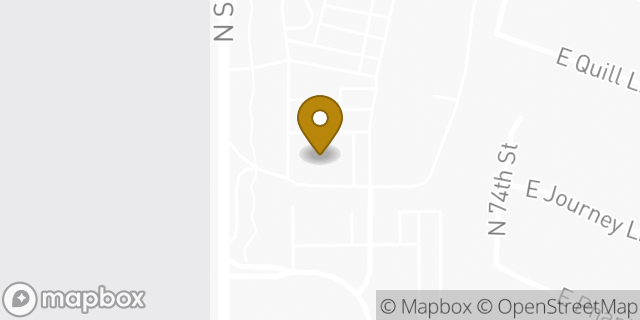 Map showing the location of Walgreens in Scottsdale, AZ 85255