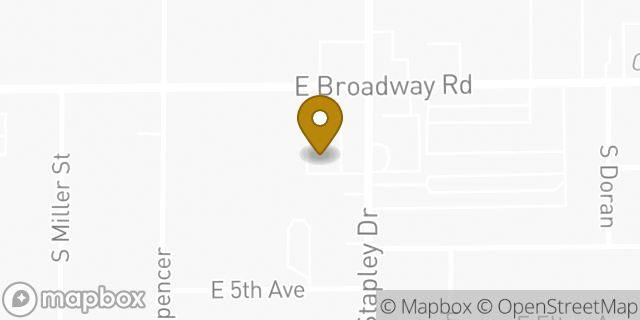 Map showing the location of QuikTrip in Mesa, AZ 85204