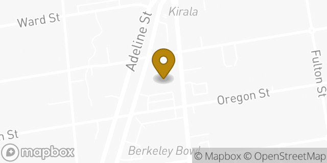 Map showing the location of Walgreens in Berkeley, CA 94703