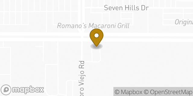 Map showing the location of Sonic Drive In in Bakersfield, CA 93312