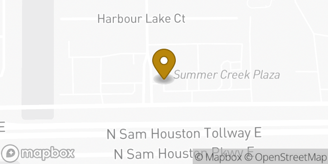 Map showing the location of EZPAWN in Humble, TX 77396