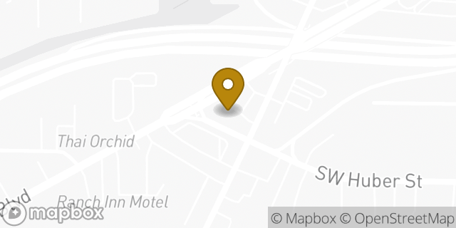 Map showing the location of Starbucks in Portland, OR 97219