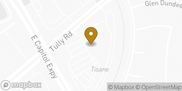 Map showing the location of Safeway in San Jose, CA