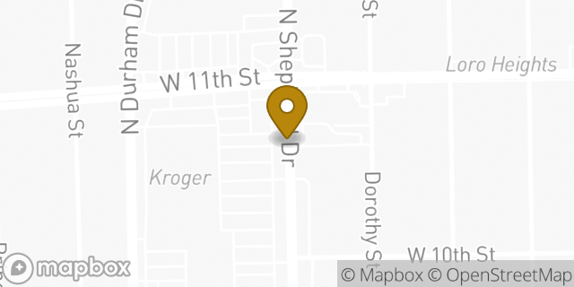 Map showing the location of ATM Kroger in Houston, TX 77008