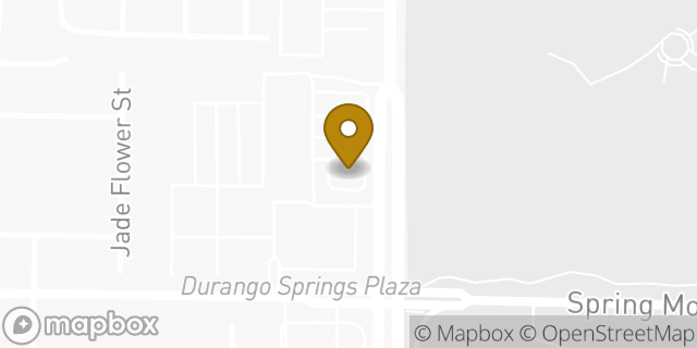 Map showing the location of Dunkin' in Las Vegas, NV 89117