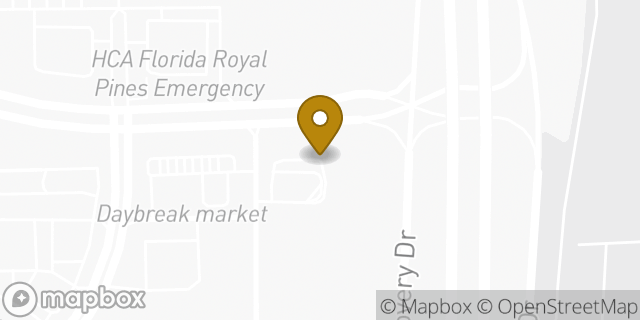 Map showing the location of McDonald's in Orange Park, FL 32065