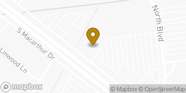 Map showing the location of Marshalls in Alexandria, LA 71301