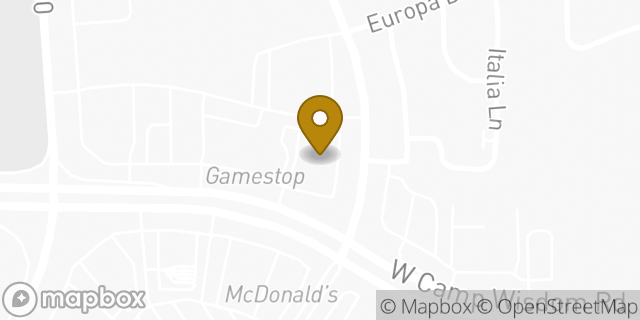 Map showing the location of Bank of America in Grand Prairie, TX 75052