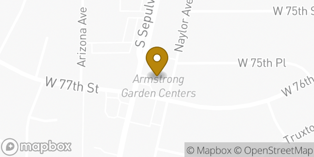 Map showing the location of Amazon Locker - Instructor in Los Angeles, CA 90045