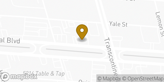 Map showing the location of Subway in Metairie, LA 70006