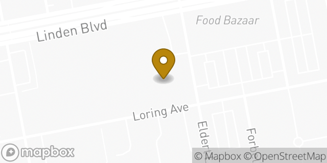 Map showing the location of Amazon Locker - Buffalo in Brooklyn, NY 11208