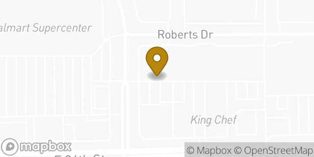 Map showing the location of AutoZone Auto Parts in Fishers, IN 46037