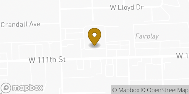 Map showing the location of CVS Pharmacy in Worth, IL 60482
