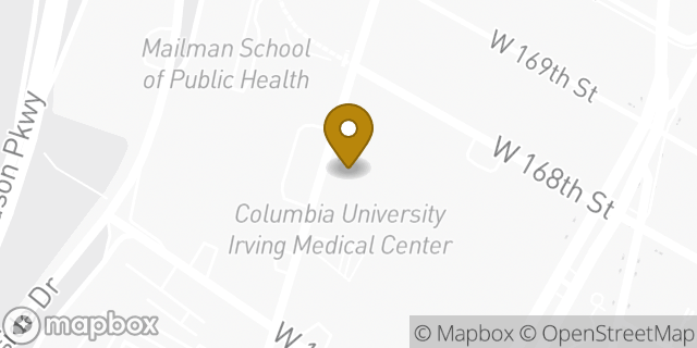 Map showing the location of Chase ATM in New York, NY 10032