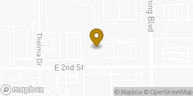 Map showing the location of AutoZone in Casper, WY 82609