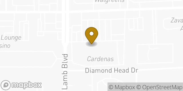 Map showing the location of Amazon Locker - Giovita in Las Vegas, NV 89110