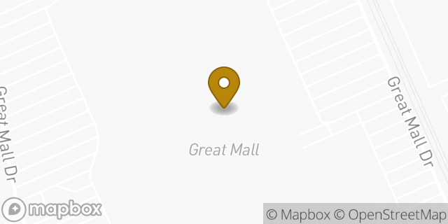 Map showing the location of Sunglass Hut in Milpitas, CA 95035