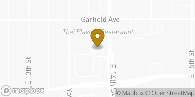 Map showing the location of Dunkin' in Des Moines, IA 50316