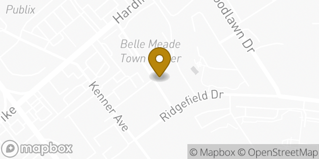 Map showing the location of Regions Bank in Nashville, TN 37205