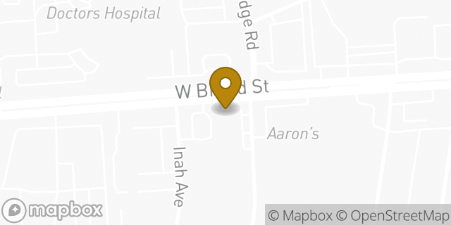 Map showing the location of Fifth Third Bank in Columbus, OH 43228
