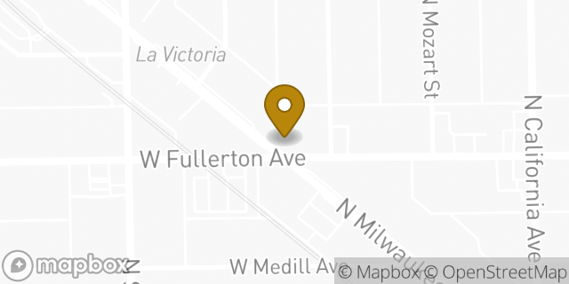 Map showing the location of 7-Eleven in Chicago, IL 60647