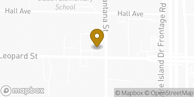 Map showing the location of 7-Eleven in Corpus Christi, TX 78408